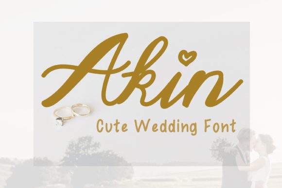 Akin Font: A Delicate Script Handwritten Typeface for Elegant Branding