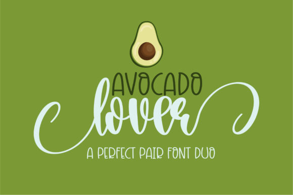 Avocado Lover Font for Modern Digital Branding
