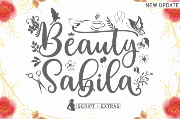 Beauty Sabila: A Graceful Script Font for Elegant Campaigns