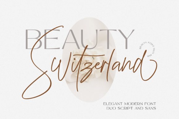 Beauty Switzerland Font for Elegant Branding