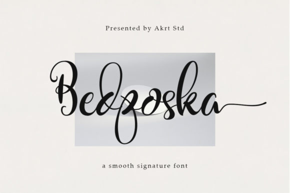 Bedposka: A Flowing Script Font for Scroll-Stopping Visuals