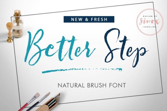 Better Step: A Delicate Script Handwritten Font for Elegant Branding