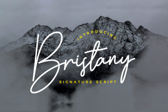 Bristany Script Font for Warm, Authentic Branding