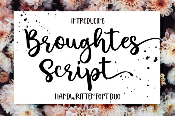 Broughtes Script Font for Elegant Branding