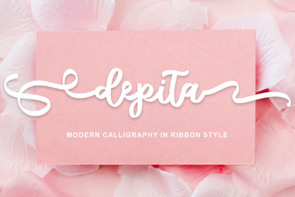 Depita Script Font for Modern Web Design