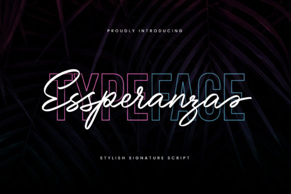 Essperanza Script Font for Elegant Brand Identity