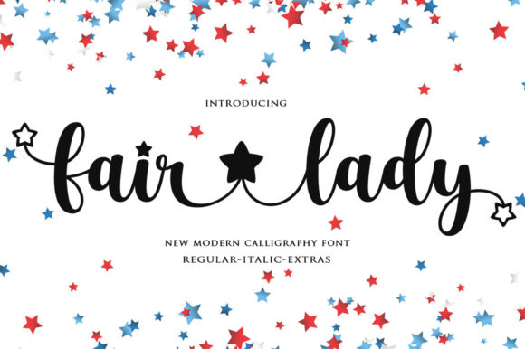 Fairlady: A Dazzling Script Font for Elegant Digital Branding
