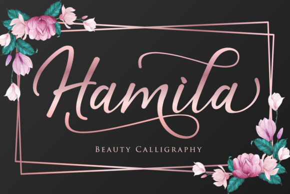 Hamila Font for Elegant Campaign Design