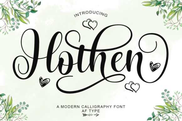 Hothen Script Font for Elegant Branding and Campaigns