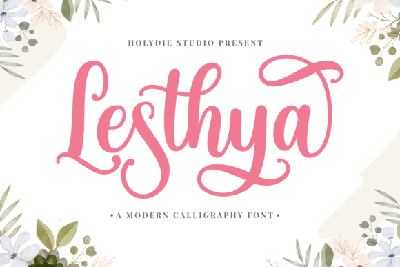 Lesthya: Elegant Script Handwritten Font for Modern Design