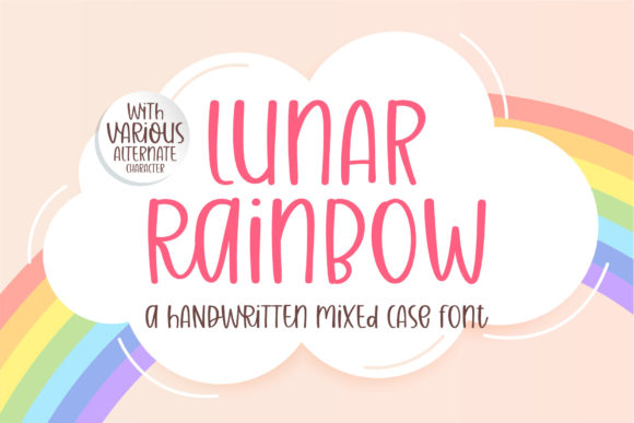 Lunar Rainbow Script Font for Elegant Branding