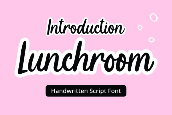 Lunchroom Script Font for Creative Campaigns