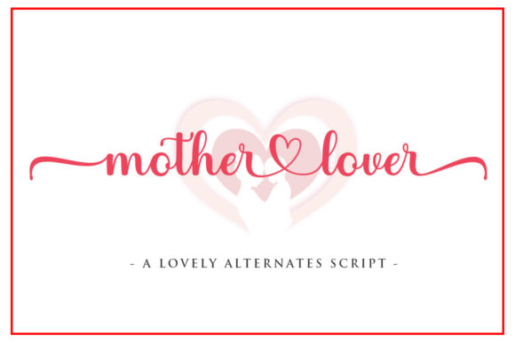 Mother Lover Script Font for Small Business Branding