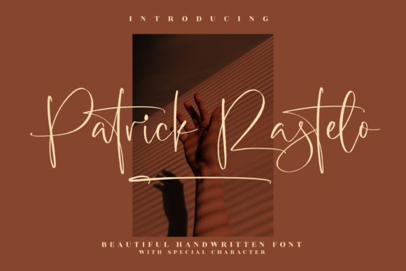 Patrick Rastelo Font for Elegant Branding That Feels Handmade & Timeless