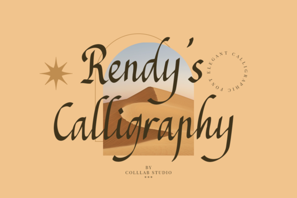 Rendy s Calligraphy: A Delicate Script Font for Elegant Brand Identity