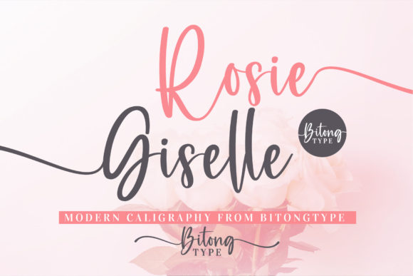 Rosie Giselle Script Font for Elegant Branding