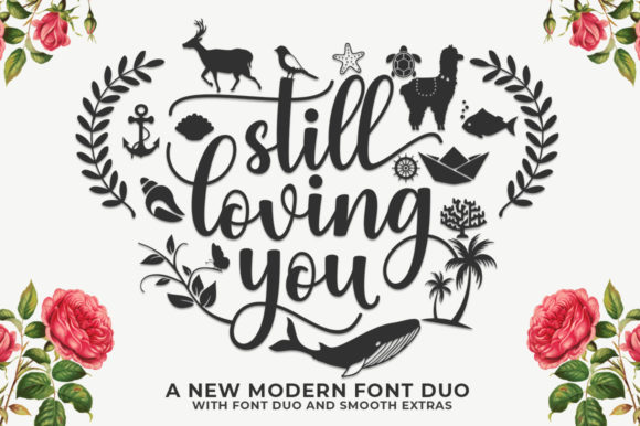 Still Loving You Script Font for Feminine Brand Identity