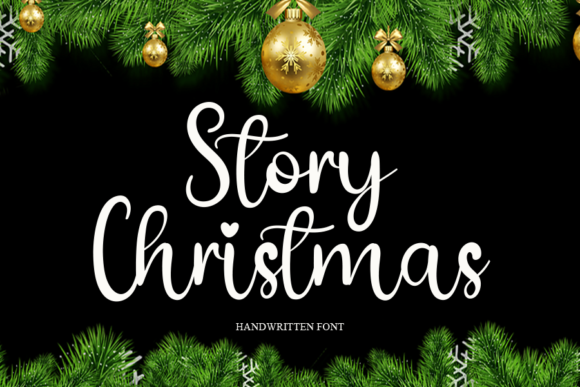 Story Christmas Font for Playful, Memorable Campaigns