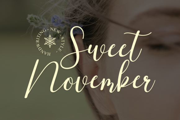 Sweet November: A Script Handwritten Font for Elegant Digital Branding