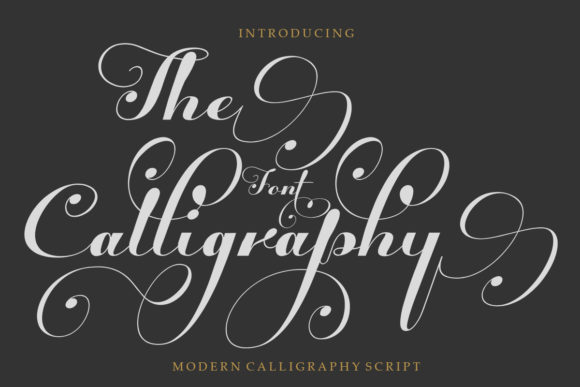 The Calligraphy Font for Polished Brand Visuals