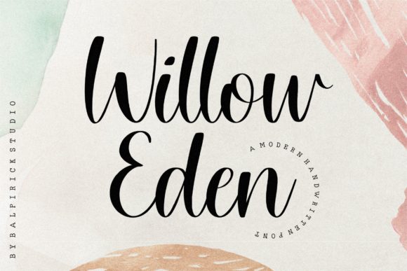 Willow Eden: A Script Handwritten Font for Elegant Branding